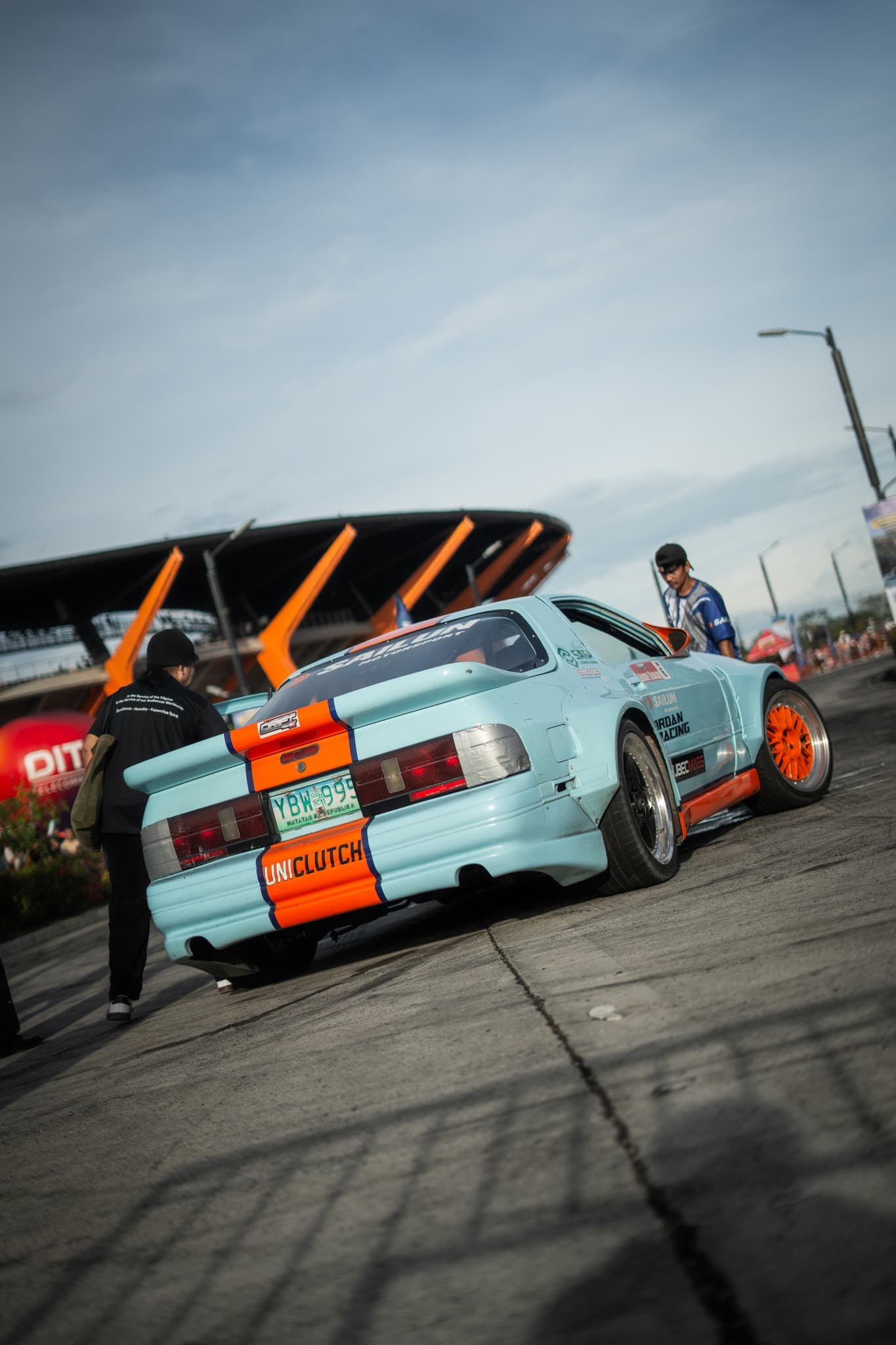 RX-7 rear angle