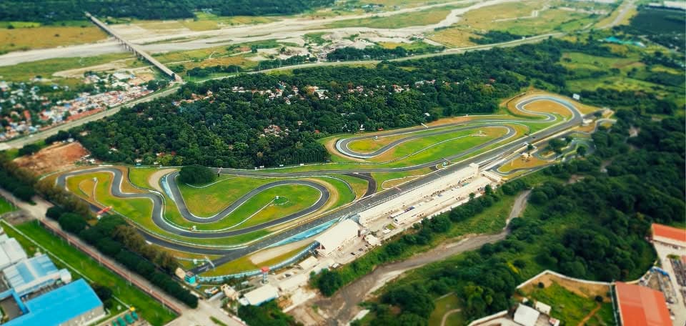 Clark International Speedway aerial view