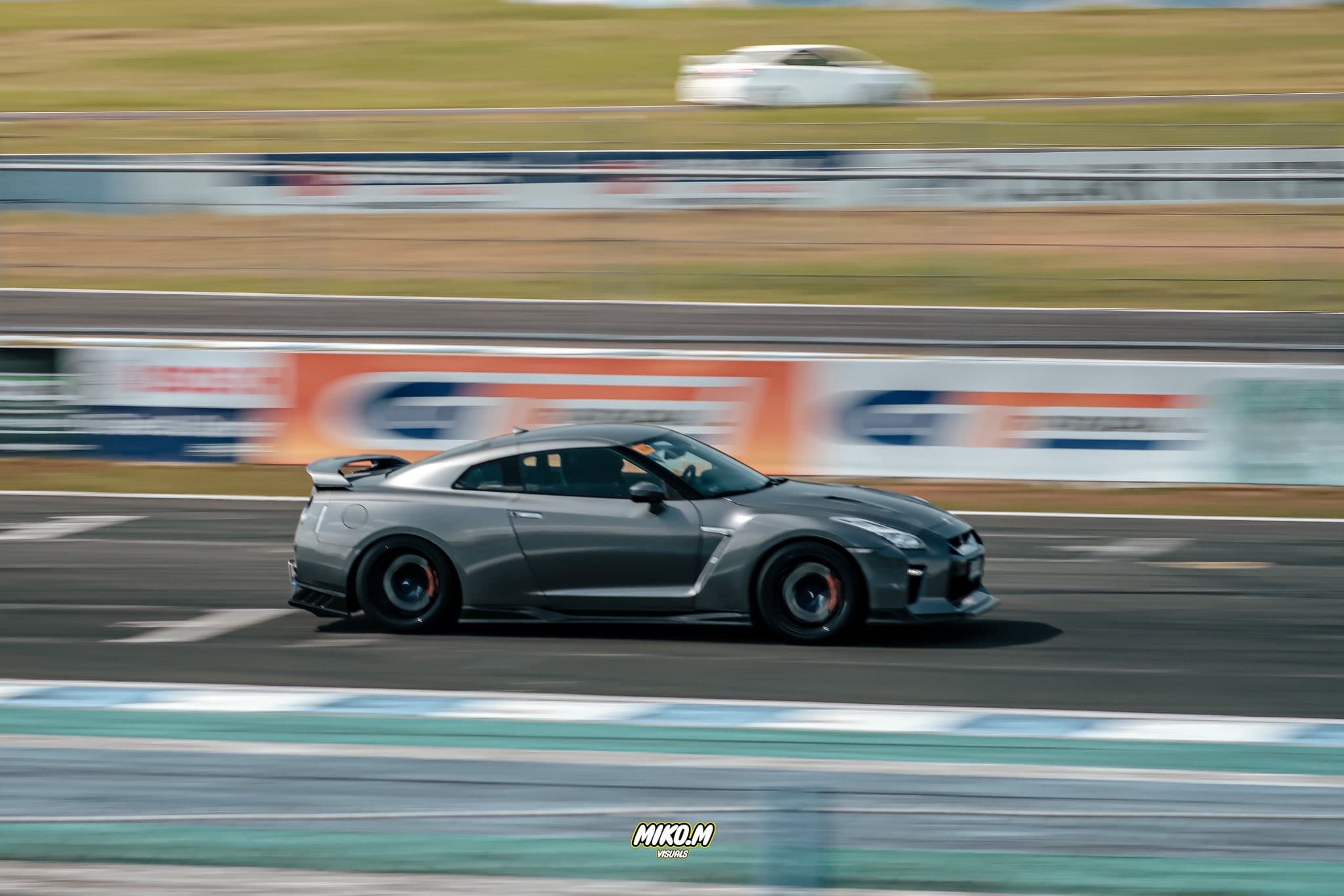 Nissan GT-R on circuit